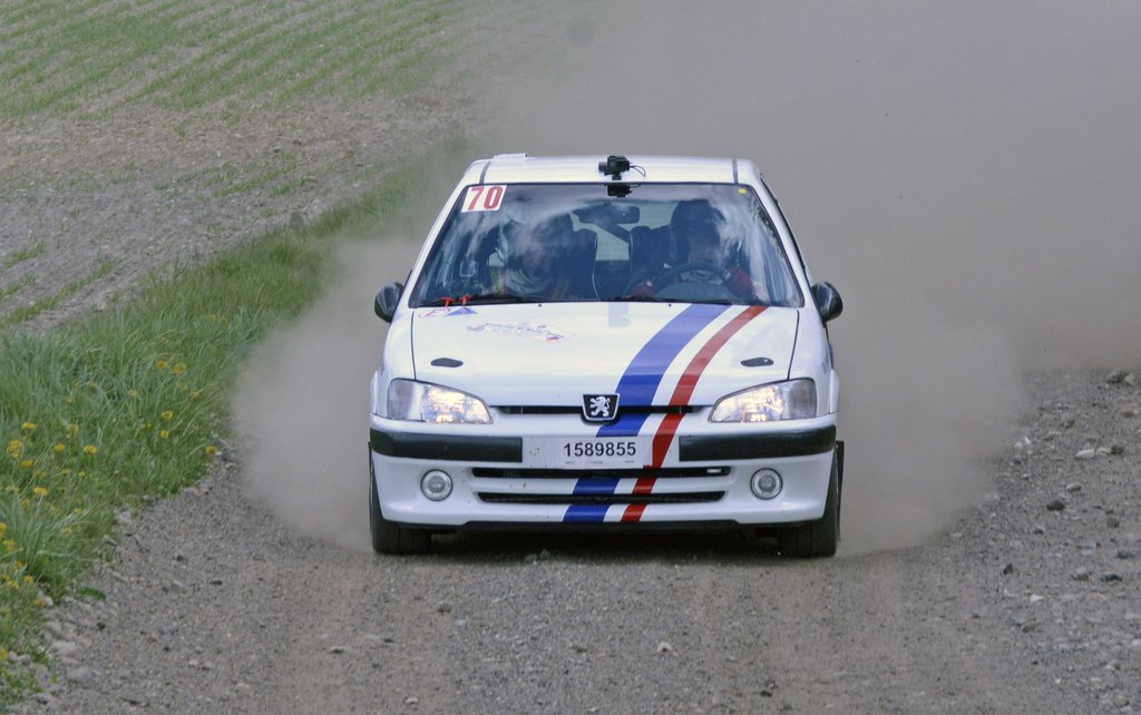For Christian A.L.F. Christensen og Henrik Kristensen åd Peugeot 106 makrellen og måtte udgå med en smeltet motor